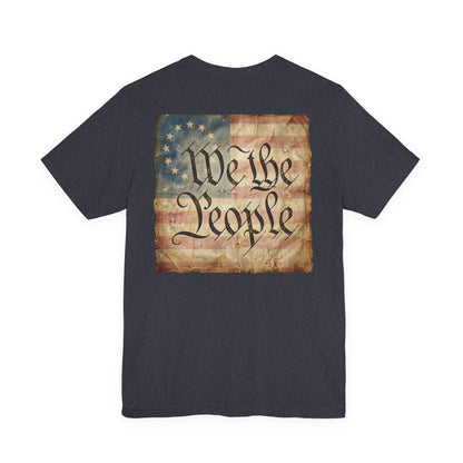 1776 We The People Patriotic Cotton Crew T-Shirt