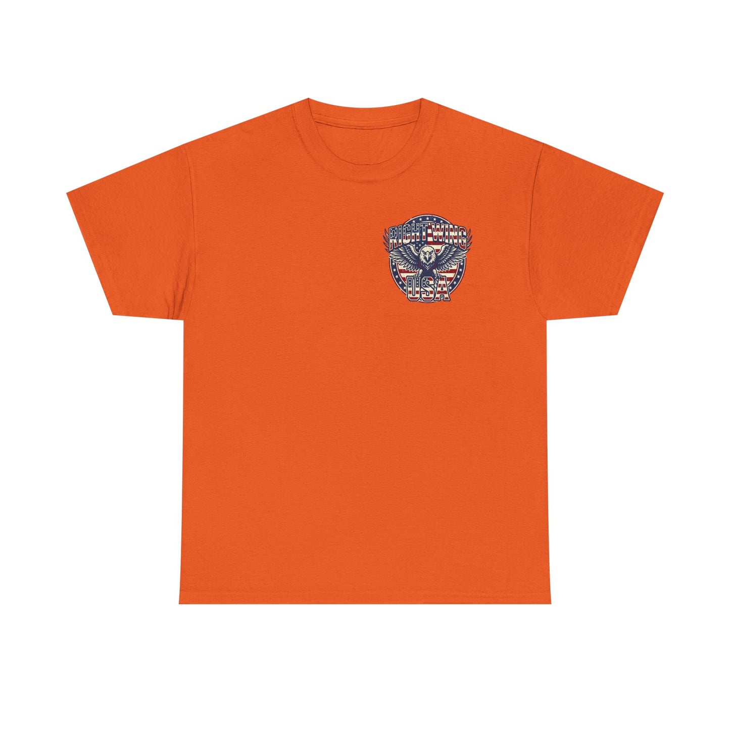 Patriotic Eagle Unisex Cotton Graphic T-Shirt