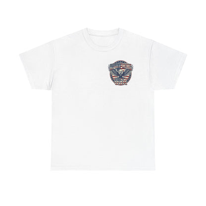 Patriotic Eagle Unisex Cotton Graphic T-Shirt