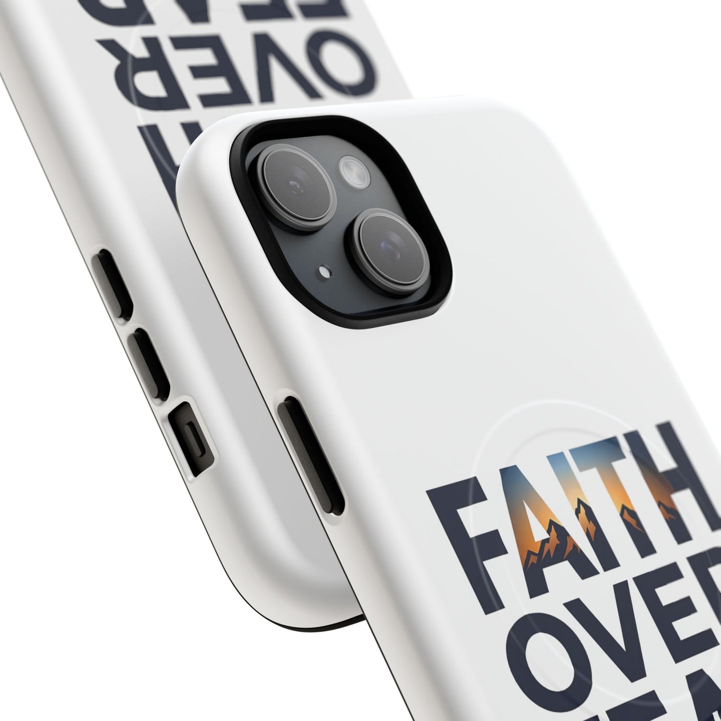 Phone Case — "Faith Over Fear" Tough Magnetic Protective Case