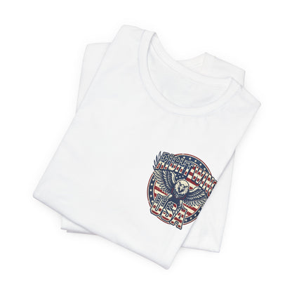 Faith Family Freedom Patriotic American Flag T-Shirt