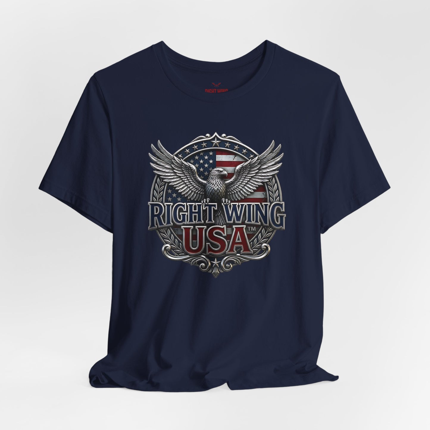 Right Wing USA Eagle T-Shirt — Patriotic Political Graphic Tee