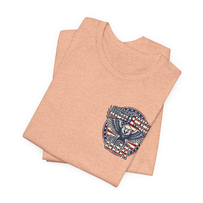 Faith Family Freedom Patriotic American Flag T-Shirt