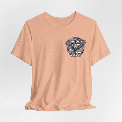 Jesus Is King Patriotic Christian T-Shirt