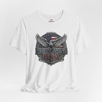 Right Wing USA Eagle T-Shirt — Patriotic Political Graphic Tee