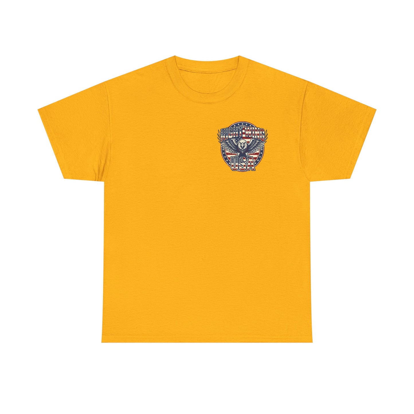 Patriotic Eagle Unisex Cotton Graphic T-Shirt