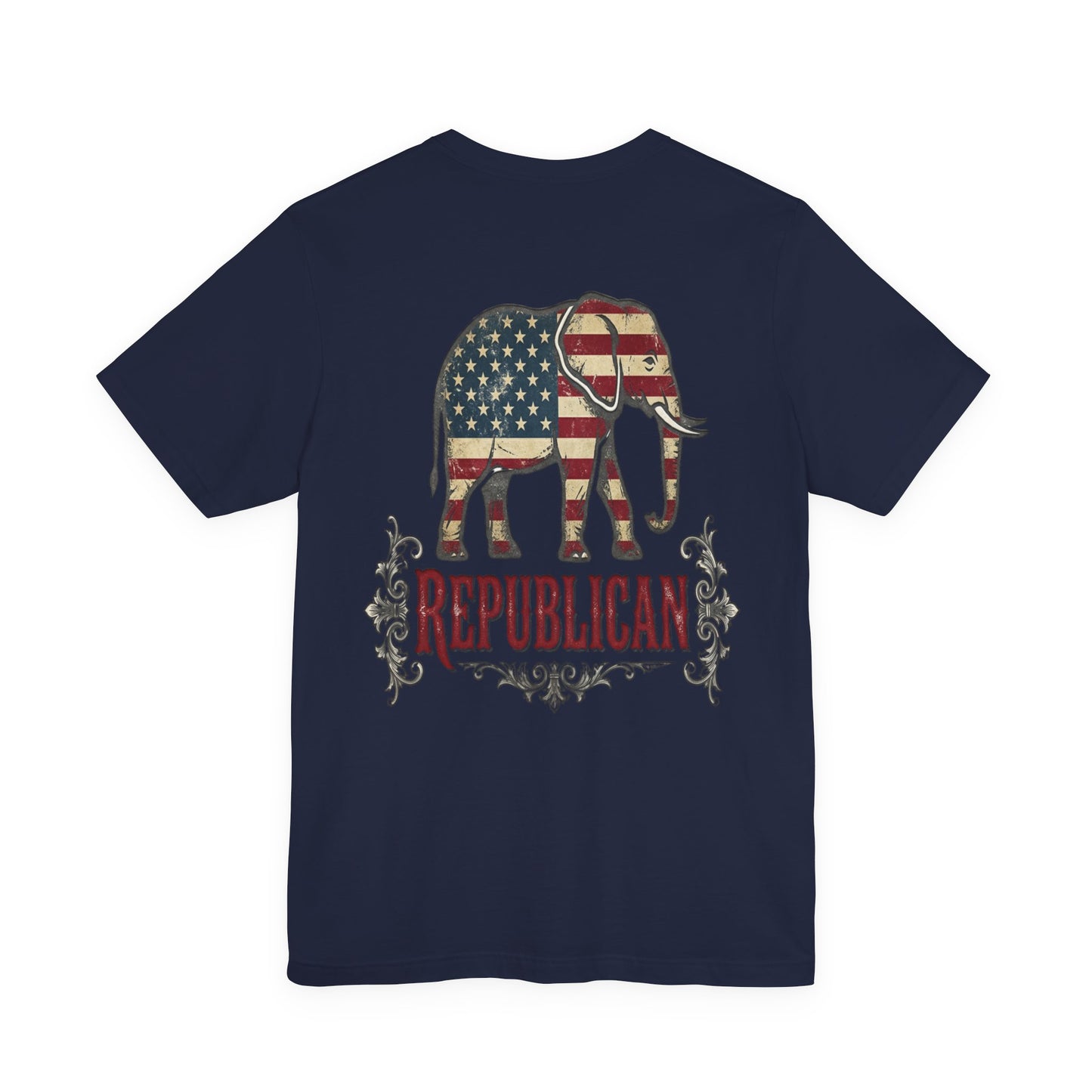 Republican Elephant Tee — Patriotic American T‑Shirt