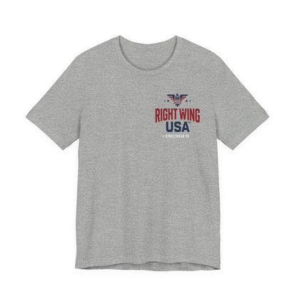 Proud American Tee — Right Wing USA Eagle Flag Patriotic T-Shirt