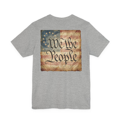 1776 We The People Patriotic Cotton Crew T-Shirt