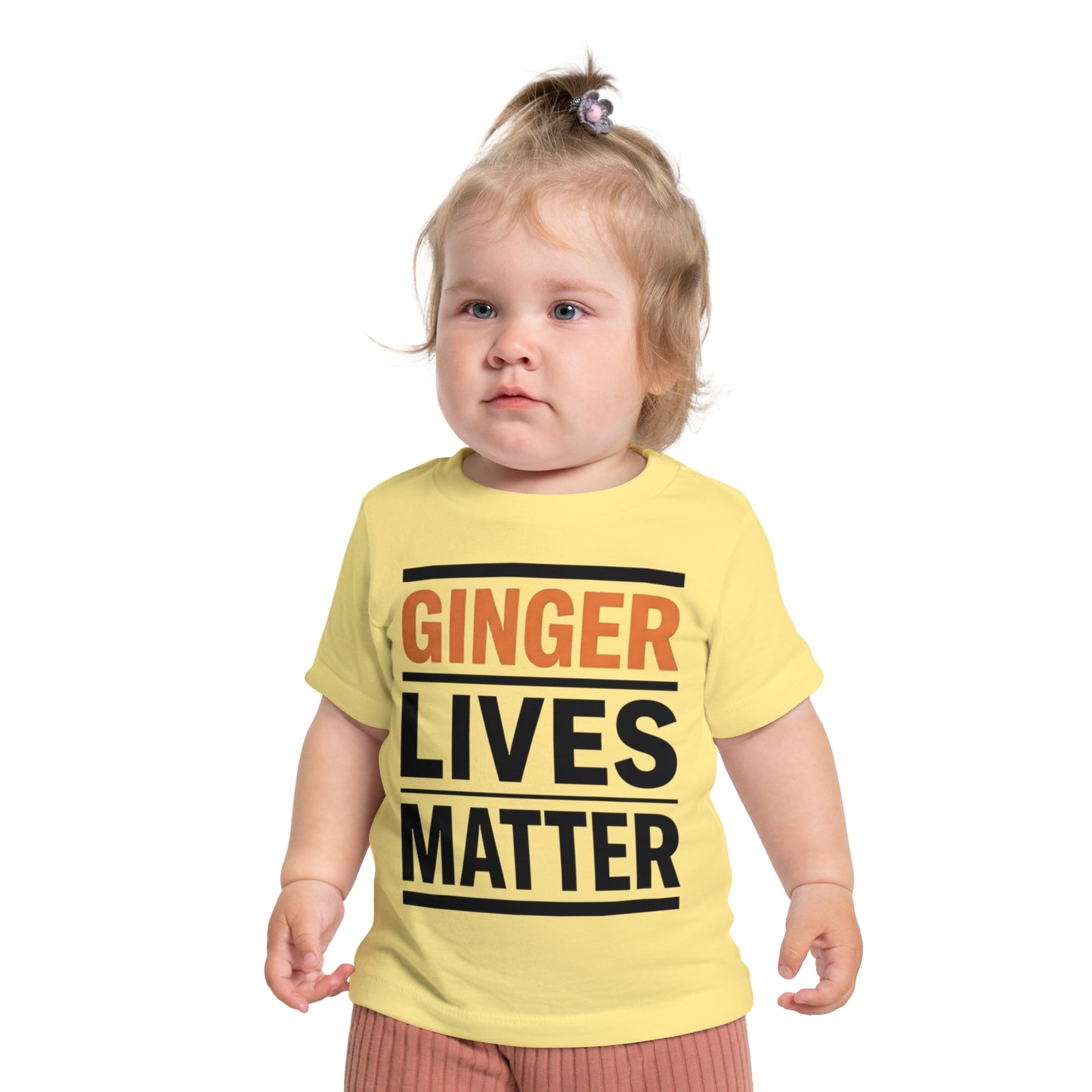 Baby T-Shirt — "Ginger Lives Matter" Funny Redhead Pride Infant Tee