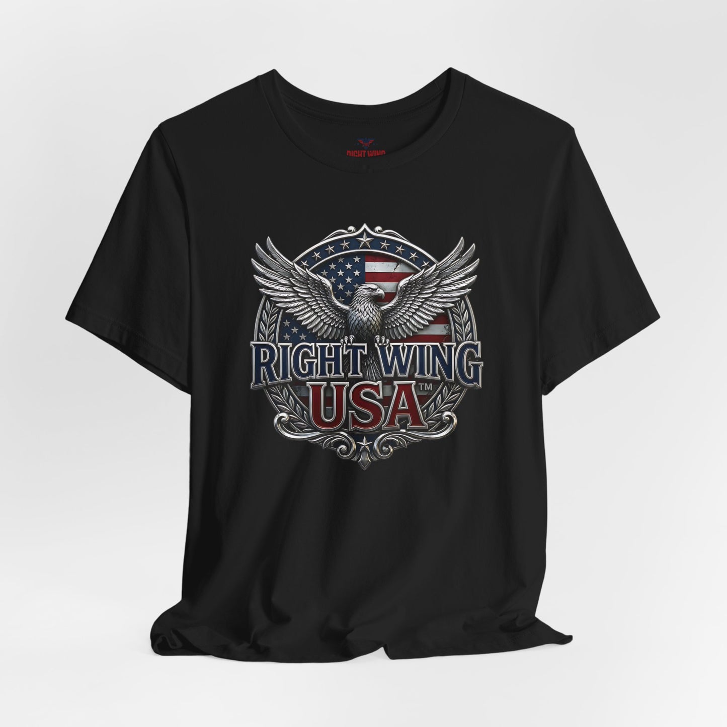 Right Wing USA Eagle T-Shirt — Patriotic Political Graphic Tee