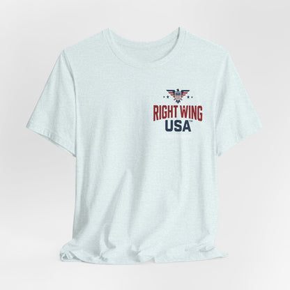 Proud American Tee — Right Wing USA Eagle Flag Patriotic T-Shirt