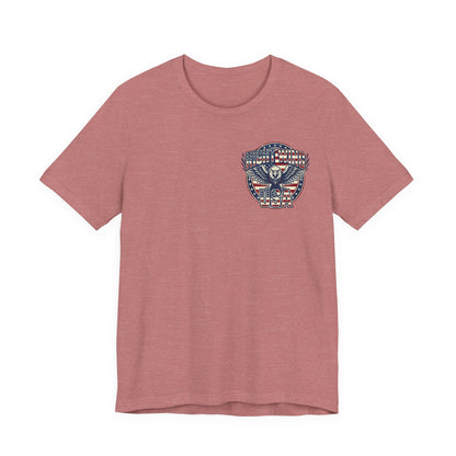 Faith Family Freedom Patriotic American Flag T-Shirt