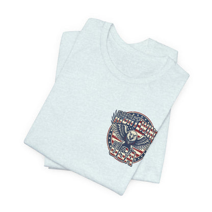 Jesus Is King Patriotic Christian T-Shirt