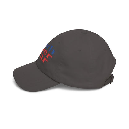 Faith Over Fear Dad Cap – Inspirational Christian Baseball Hat