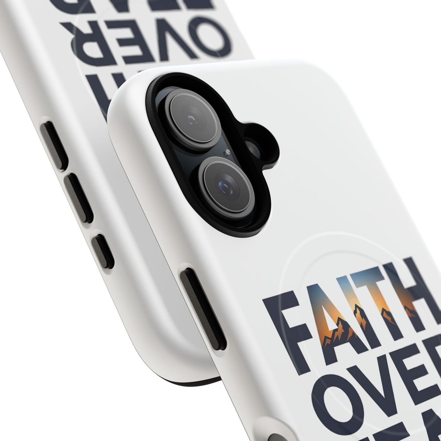 Phone Case — "Faith Over Fear" Tough Magnetic Protective Case