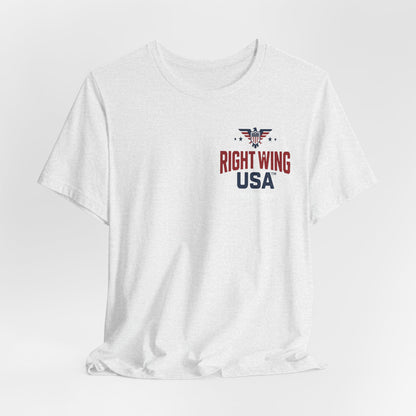 Proud American Tee — Right Wing USA Eagle Flag Patriotic T-Shirt
