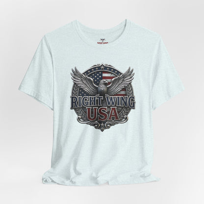 Right Wing USA Eagle T-Shirt — Patriotic Political Graphic Tee