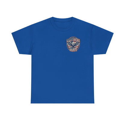 Patriotic Eagle Unisex Cotton Graphic T-Shirt