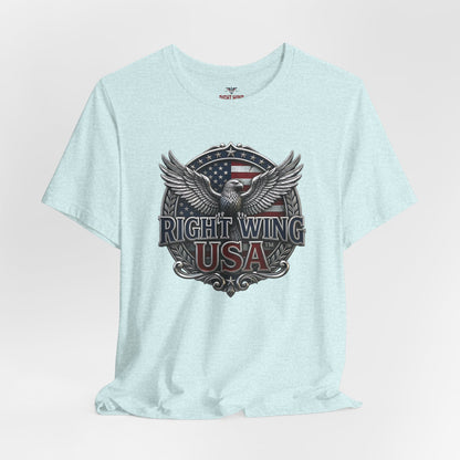 Right Wing USA Eagle T-Shirt — Patriotic Political Graphic Tee