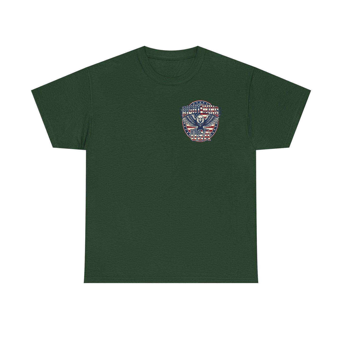Patriotic Eagle Unisex Cotton Graphic T-Shirt