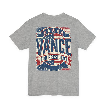 Vance for President Vintage Patriotic Tee