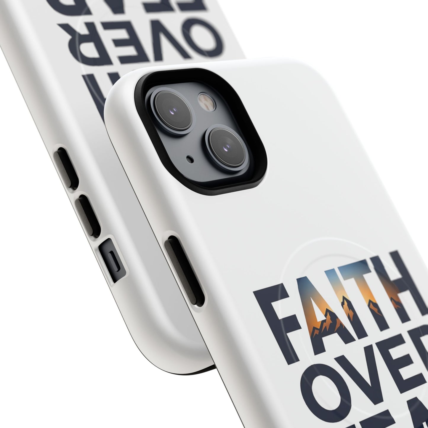 Phone Case — "Faith Over Fear" Tough Magnetic Protective Case