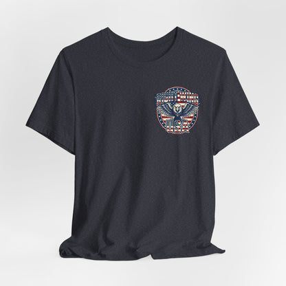 Faith Family Freedom T‑Shirt — American Flag Patriotic Tee