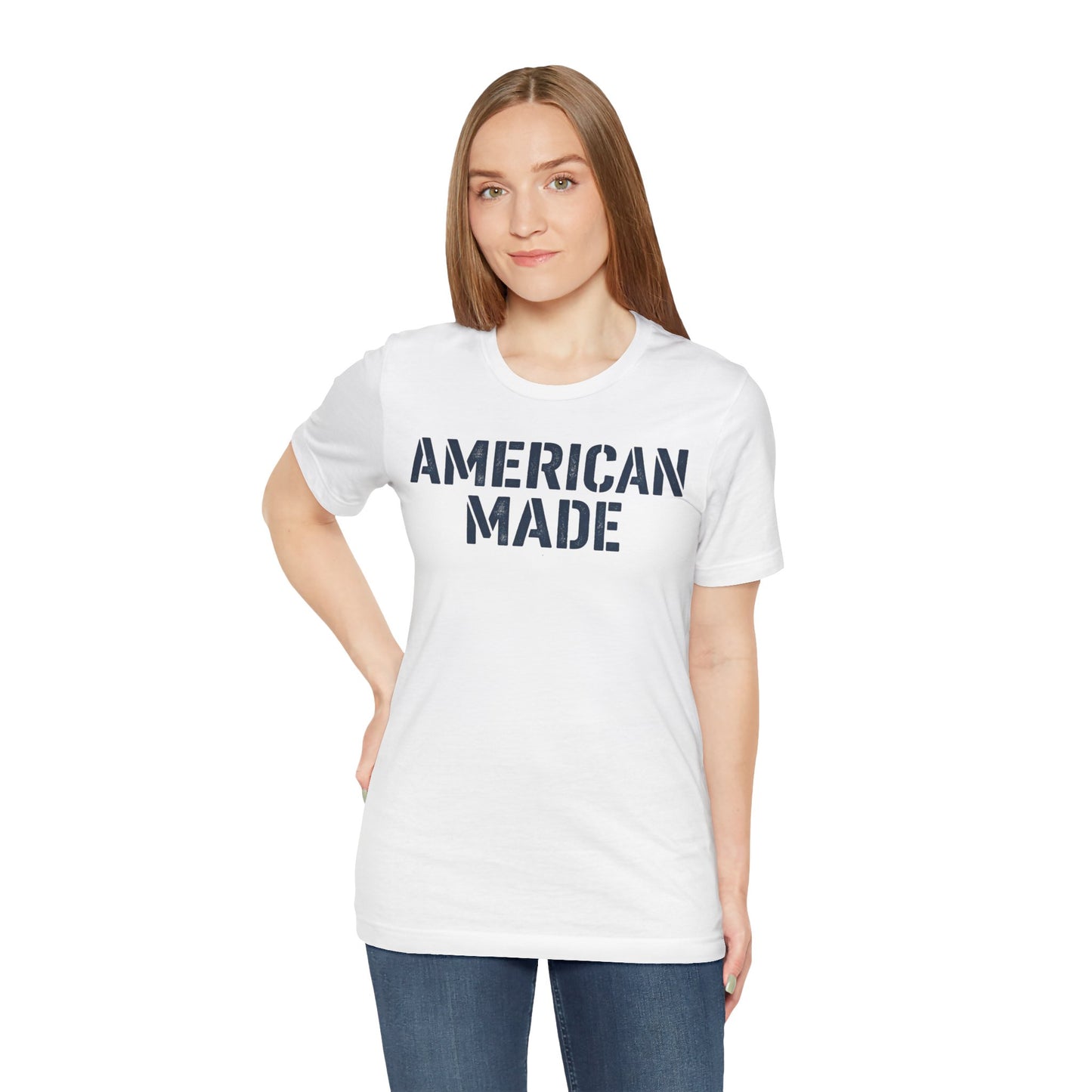 American Made Tee - Vets for Vance 2028 USA Flag T-Shirt