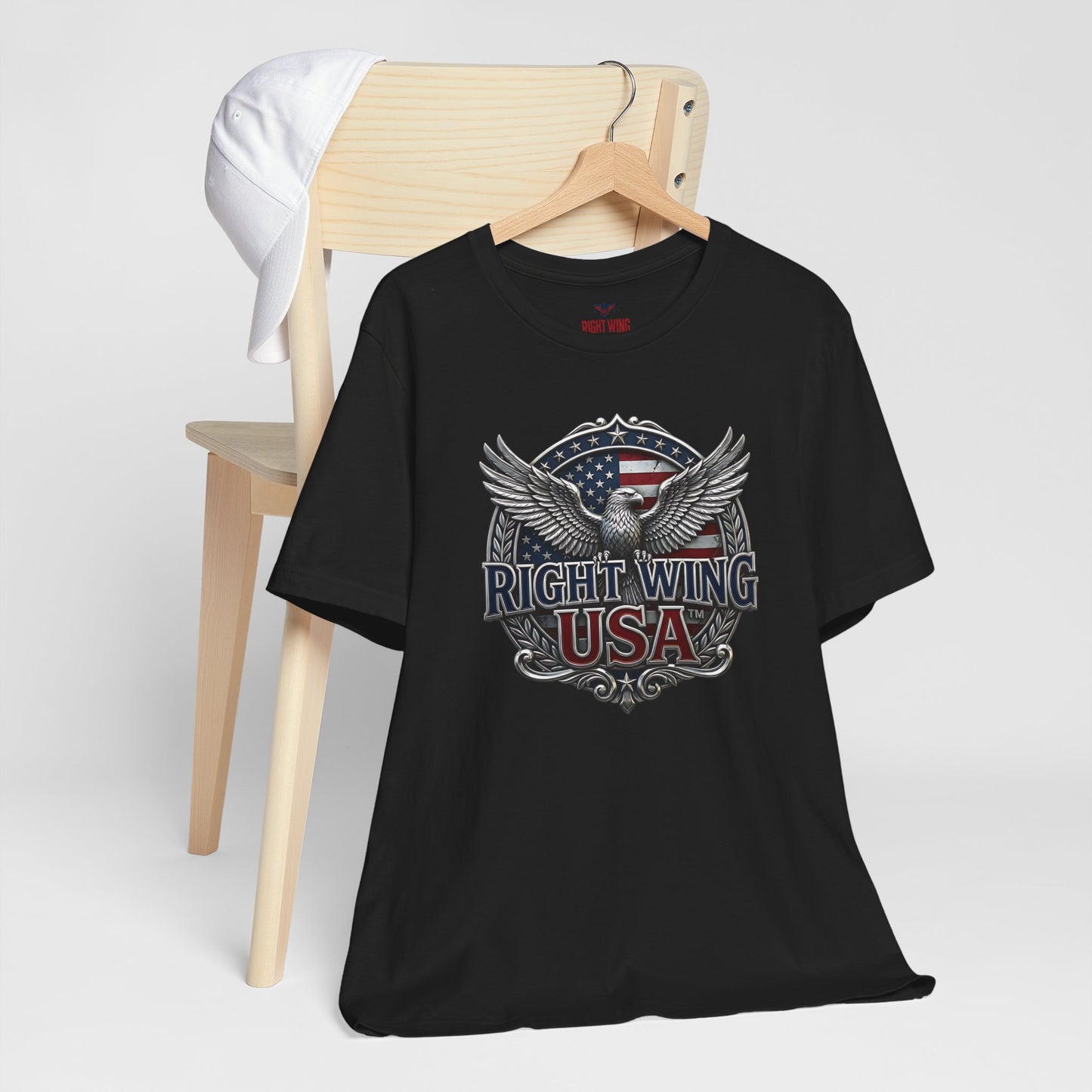 Right Wing USA Eagle T-Shirt — Patriotic Political Graphic Tee