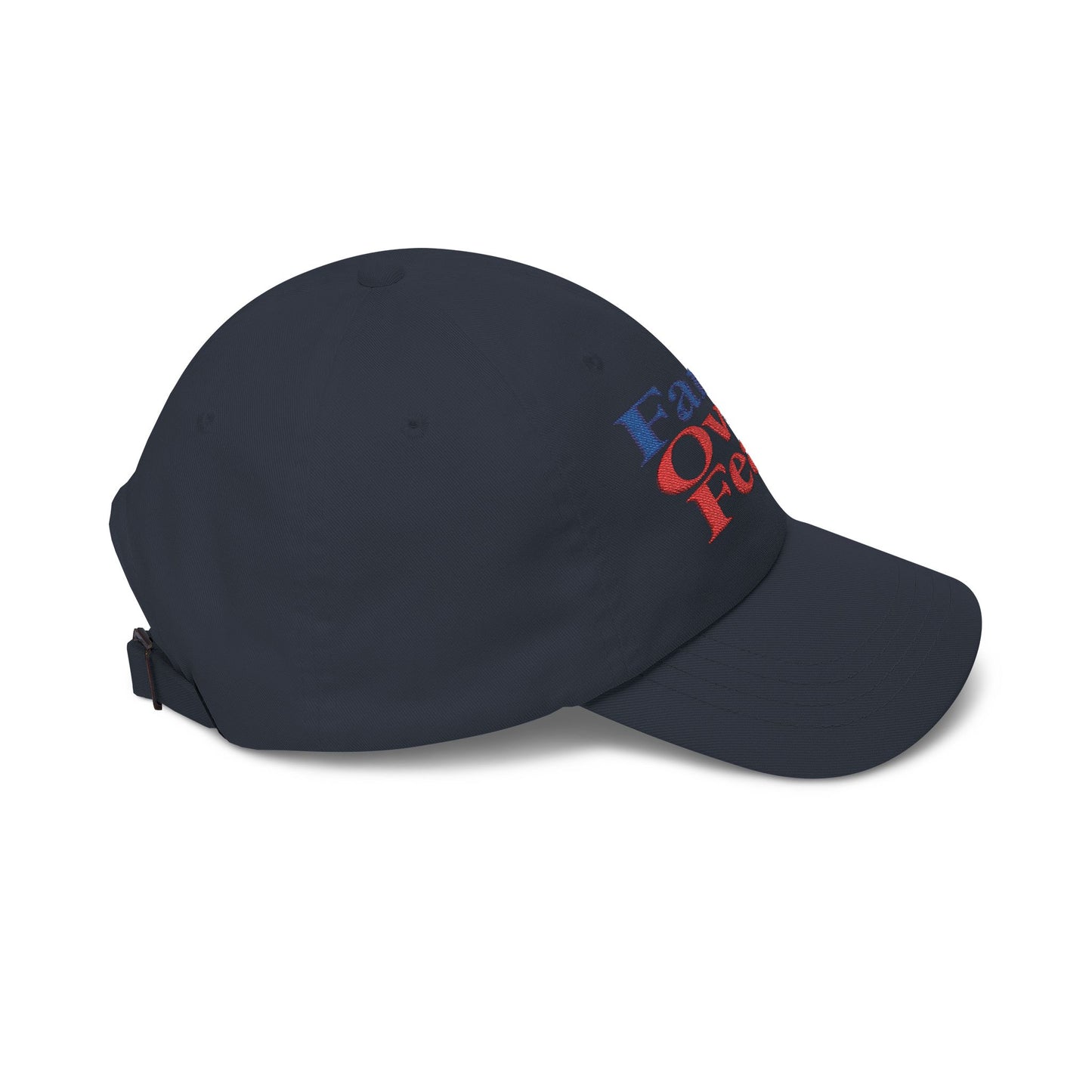 Faith Over Fear Dad Cap – Inspirational Christian Baseball Hat