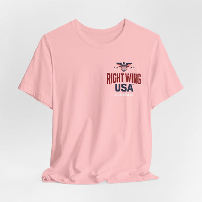 Proud American Tee — Right Wing USA Eagle Flag Patriotic T-Shirt