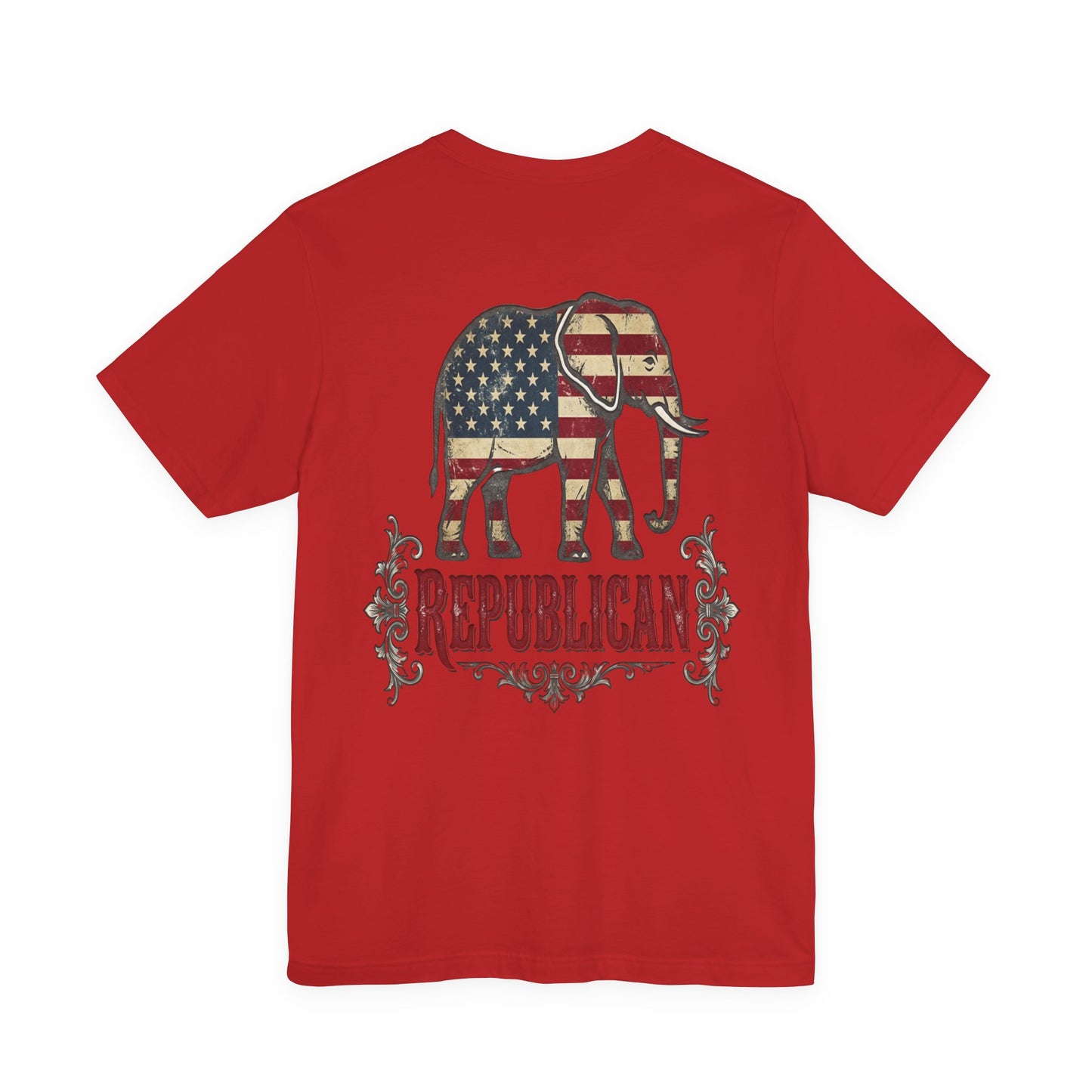 Republican Elephant Tee — Patriotic American T‑Shirt