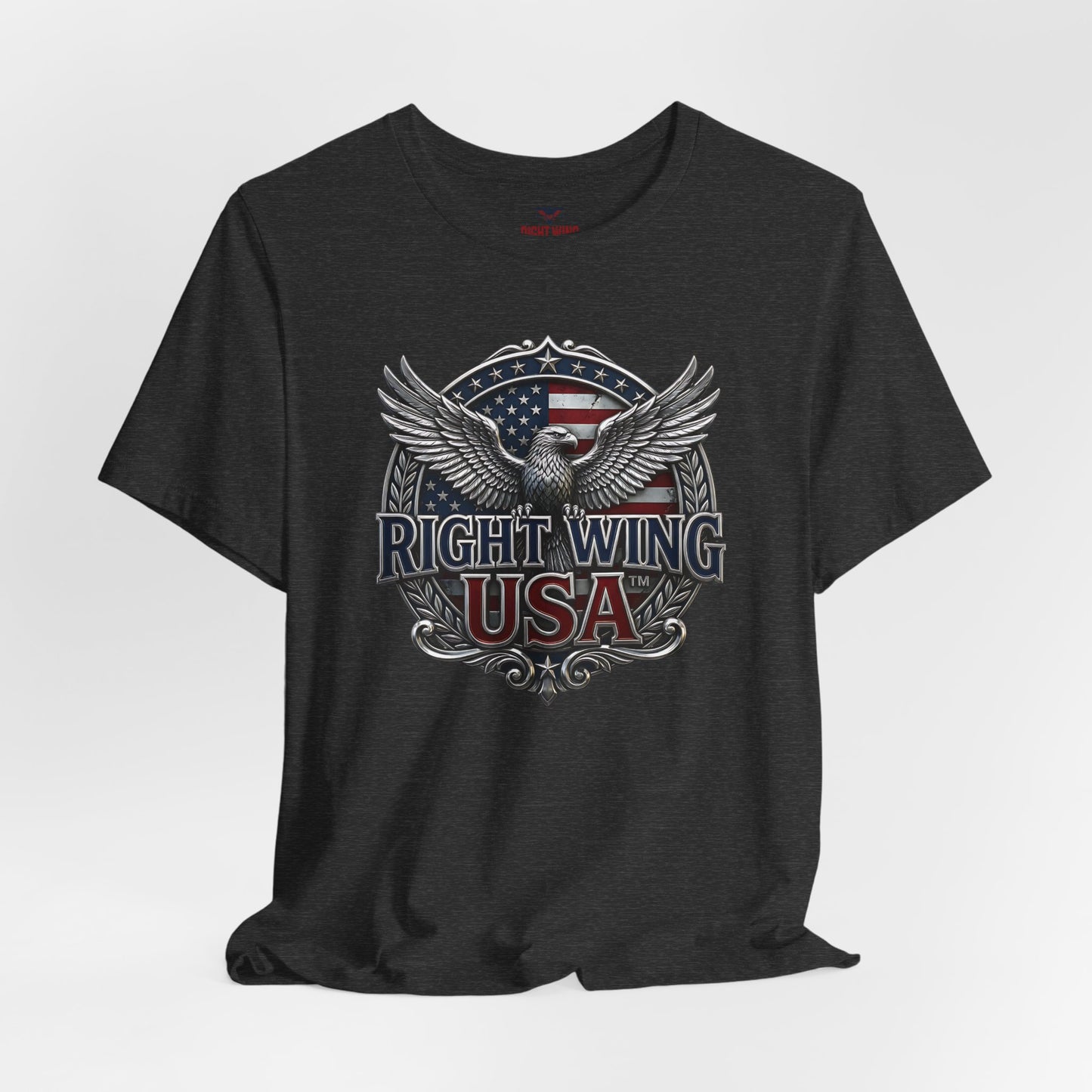 Right Wing USA Eagle T-Shirt — Patriotic Political Graphic Tee