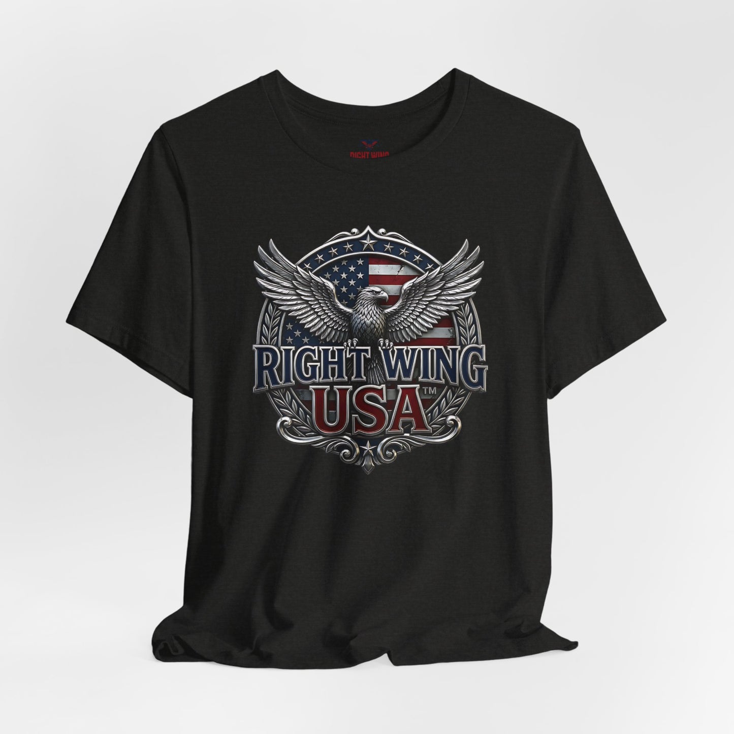 Right Wing USA Eagle T-Shirt — Patriotic Political Graphic Tee